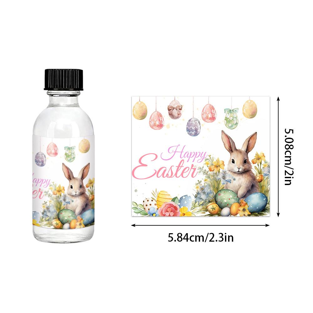 New, Easter Themed, Retro Cute, Bunny, Mini Sticker Bottle Stickers, Party Decoration Stickers, Supplies