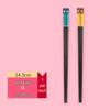Cute Anti-slip Couple Alloy Chopsticks Set