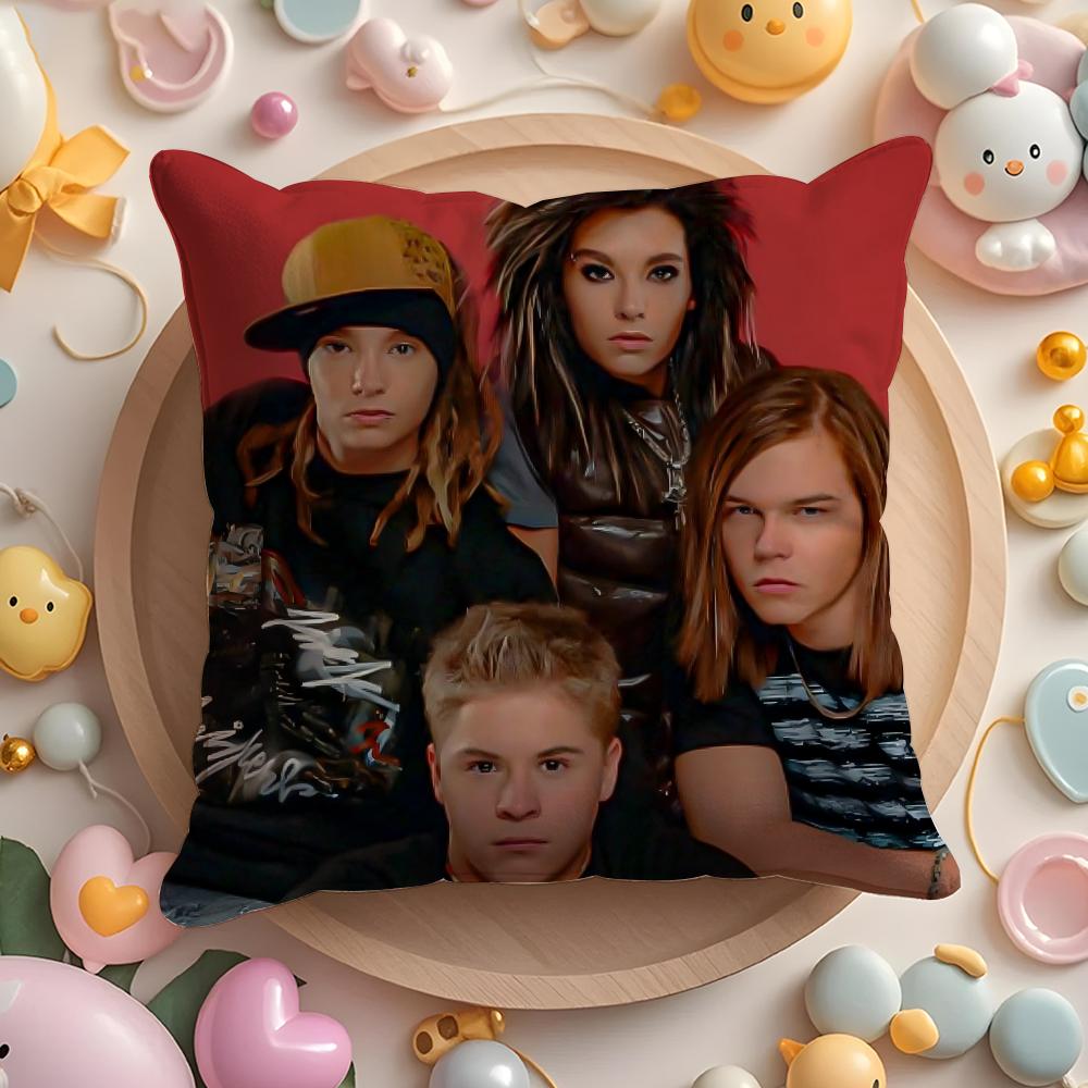 Rock Band TTokios HHotels Наволочка Мягкая Плюшевая Ткань Двусторонняя Печатная Наволочка для Подушки Теплая Зимняя Подушка для Дивана 30x30cm