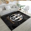 Juventus Customize Text Floor Rug Office Rug Suitable for Dormitory Entryway Outdoor Game Room Antislip Carpet Office Home Decor Gift for Festivals
