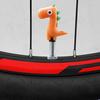 Silikon-Ventilkappe Cartoon-Design für Rennrad Mountainbike Wasserdichte Dekoration