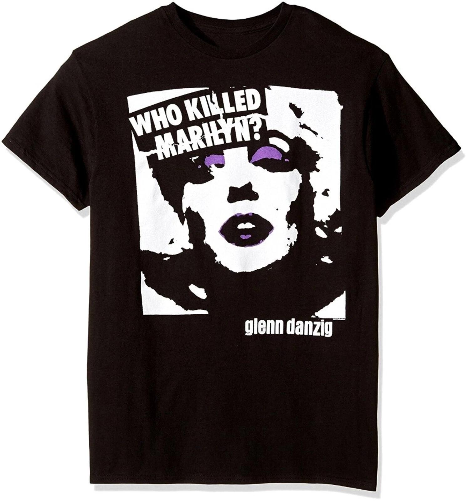 THE MISFITS Glenn Danzig cd cvr WHO KILLED MARILYN Official SHIRT SM samhain OOP M