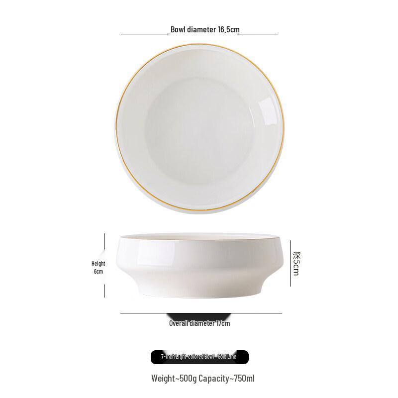 Stylish Ceramic Dinner & Soup Plates