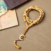 Mond Stern Rosenkranz Glatt Muslimische Tasbih Gebetsperlen Acrylperlen Halskette Exquisit 8mm Gebetsperlen Für Eid Al-Fitr Ramadan