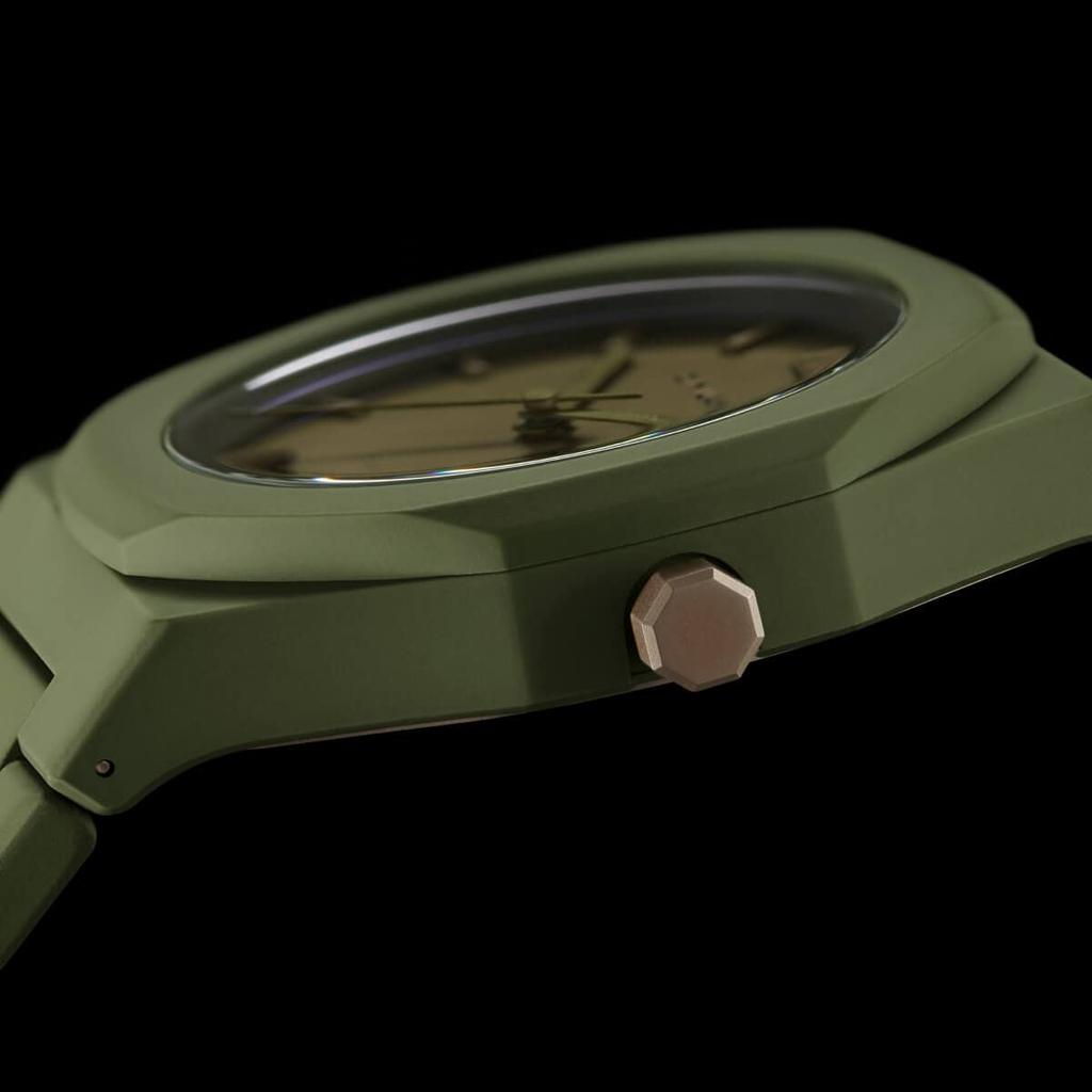 Authorized Dealer D1 Milano Watch PCBJ22 Military Green [D1MILANO] Men's [Polycarbonate]