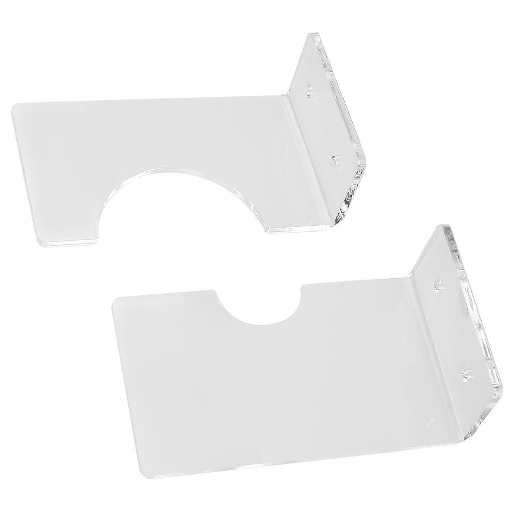 Sword Display Rack Acrylic Wall Mounted Horizontal Sword Holder Storage Stand Decoration Transparent