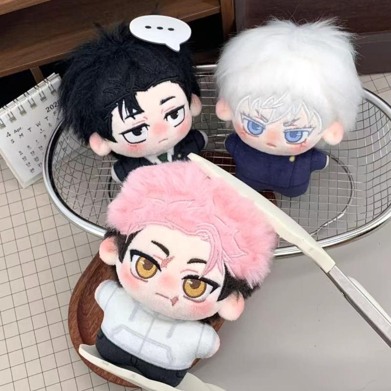 Jujutsu Kaisen Gojo Satoru Cotton Doll Keychain Anime Plush Pendant Collectible Toy Gift