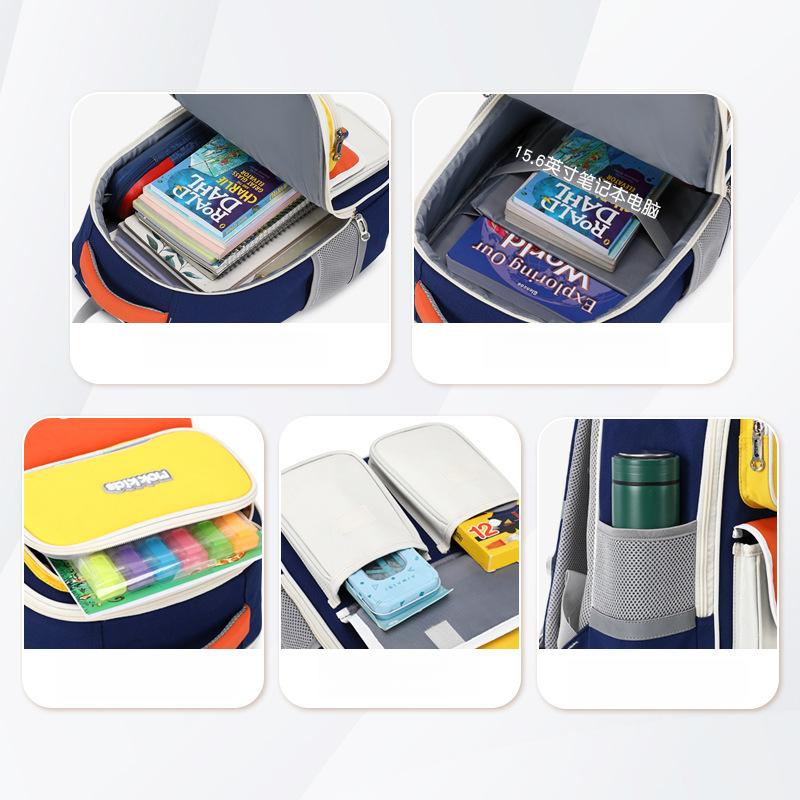 Children'S School Backpacks For Boys And Girls Spine-Protecting And Weight-Reducing For Elementary School Students