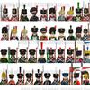 MOC Militare Guerre Napoleoniche Francese Russo Figura Esercito Blocchi da Costruzione Soldato Arma Armi Spada Zaino Accessori Mattoncino B137