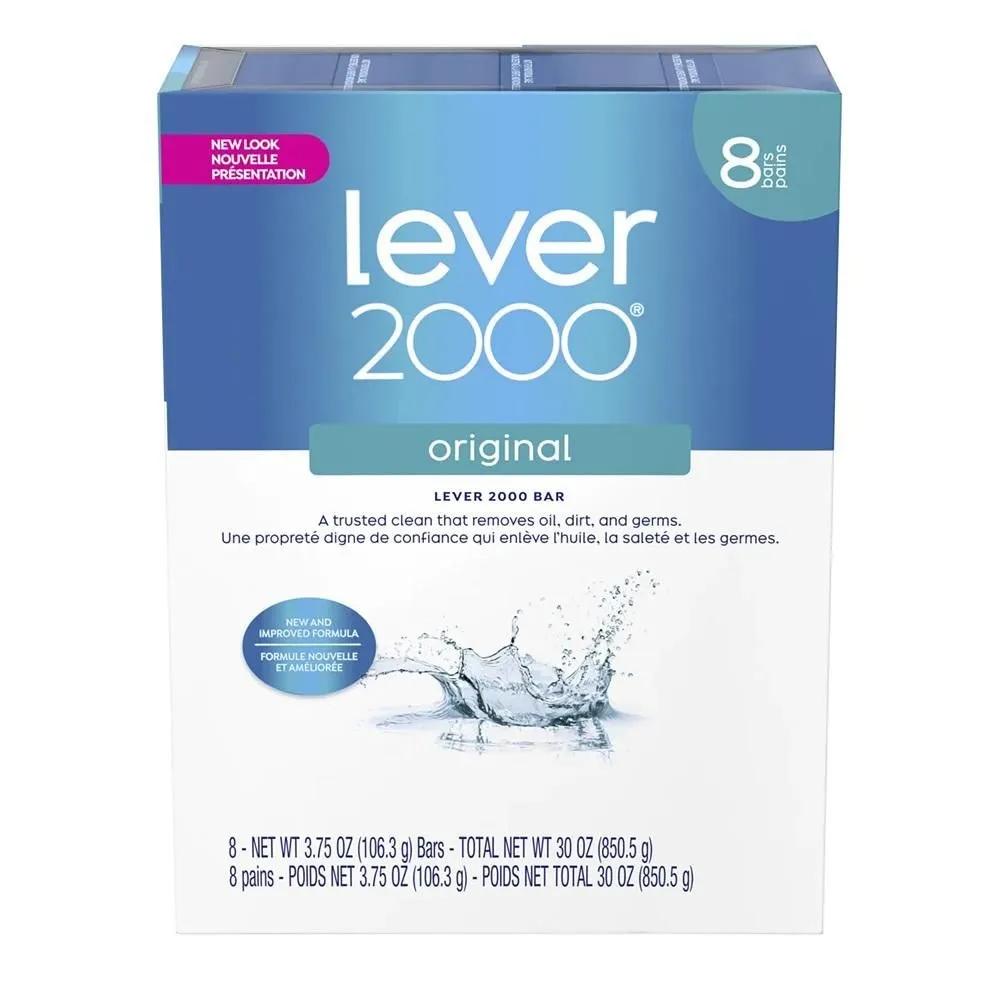 Мыло Освежающее Lever 2000 106 г Упаковка 8 шт. Оригинал