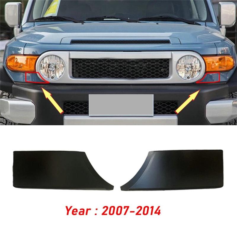 M63K-Right Front Bumper Filler Cover 52512-35100-C0 For Toyota FJ Cruiser 2007-2014 Car Headlight Lower Decorative Panel Parts