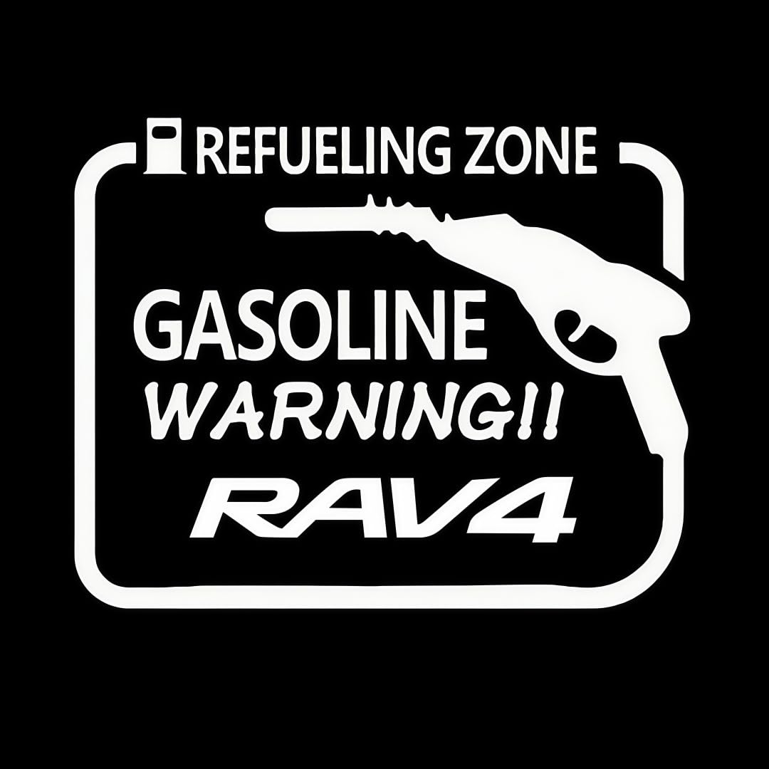 

AWX RAV4 Tank Cover Stepper Dedicated Car Sticker Decal Sticker for Fuel Tank Cover RAV4 белый