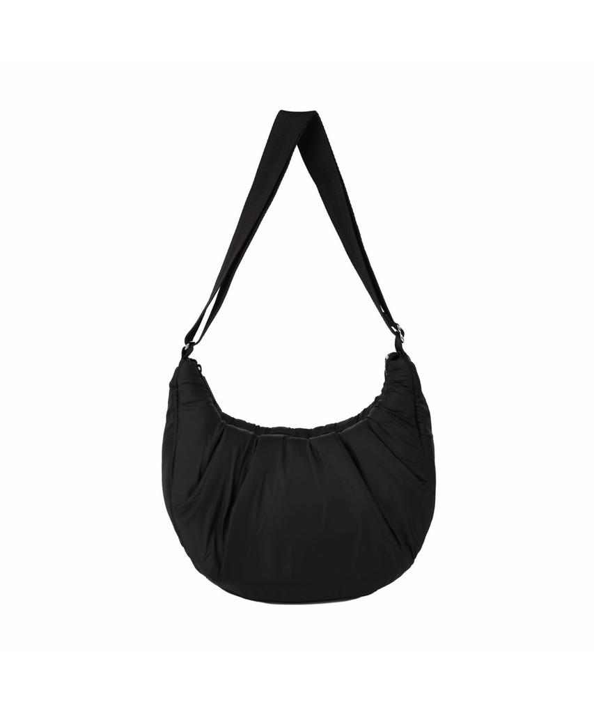 Lesportsac Classic Noir Large Crescent Shoulder Bag [1822.C395]