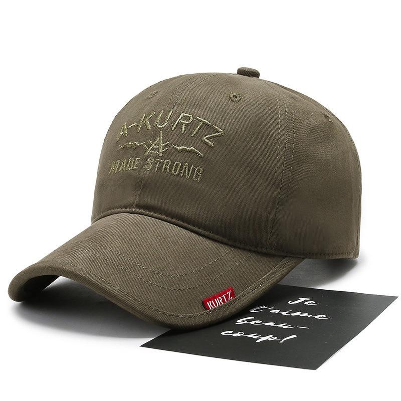 Herren Buchstabierte Baseballkappe Mode Vielseitig Weiches Oberteil Sonnenschutz Baseballkappe Outdoor Freizeit Sonnenhut