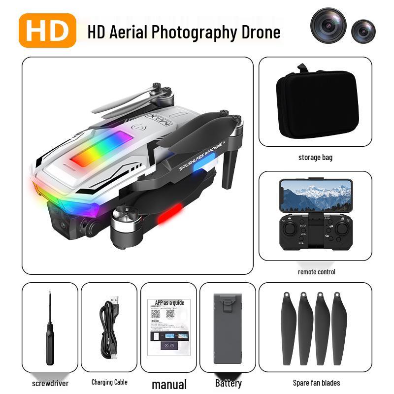 A11 Brushless Drone with HD Dual Camera and 4-Axis Aerial Photography