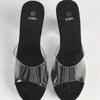 10.5cm Peep Toe Slippers Thin Heel Platform Slip On Casual Outdoor Women Shoes LFD-19866-F7