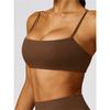 Sexy Sling Beauty Back Yoga Underwear Nude Feel Quick-Drying Sports Bra Women's Workout Clothes Tops High Elastic Vest Push-up