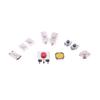 250Pcs 10-Types Tactile Push Button Switch Car Remote Control Keys Tablet Actile Push Button Touch Microswitch Assortment Kit
