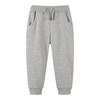 New Children's Fashionable And Casual Leg Tied Multi Pocket Pants Solid Color Casual Pants