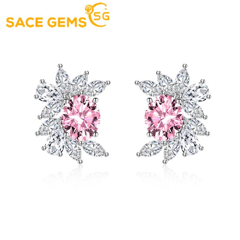 Sace Gems Earrings Drop Earrings for Women Wedding Party Gifts