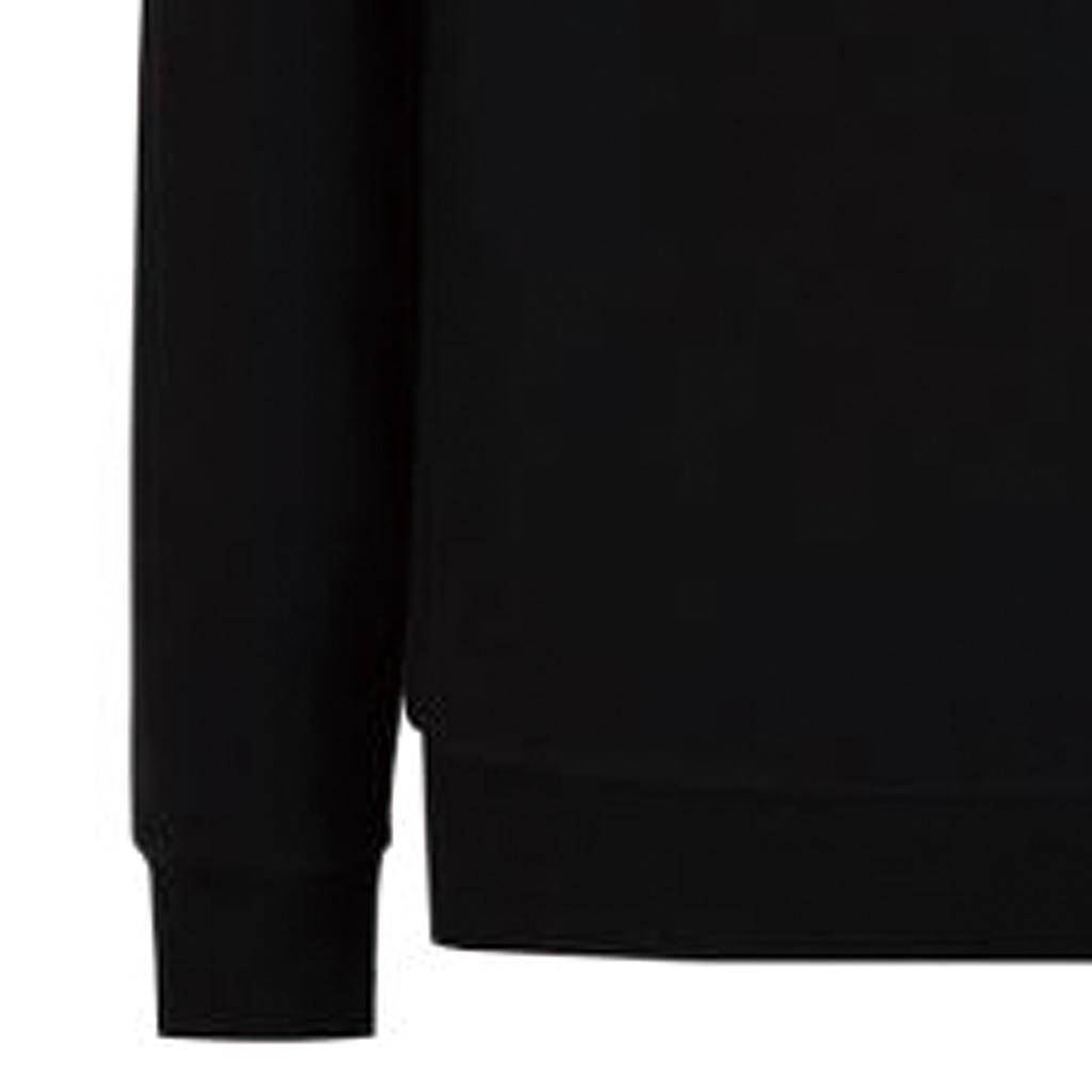 Emporio Armani EA7 FW23 Letter Logo Pattern Printed Long Sleeve Sweatshirt Men Sweatshirt Black 6RPM54-PJ9FZ-1200
