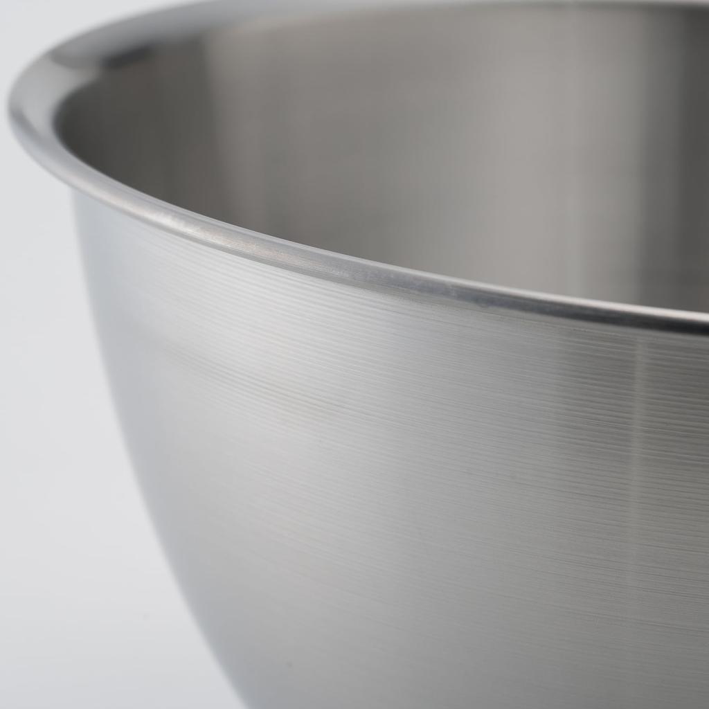 Nagao Deep Bowl Matte Stainless Made in Japan Tsubame-Sanjo Set, 20cm, 23cm, 26cm, Finish, 18-8 Steel,
