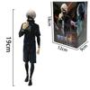 Ken Kaneki Sitting Figure Tokyo Ghoul Replaceable Double Head Double Arms Statue With Base Anime Model Toy Deco Boy Gift