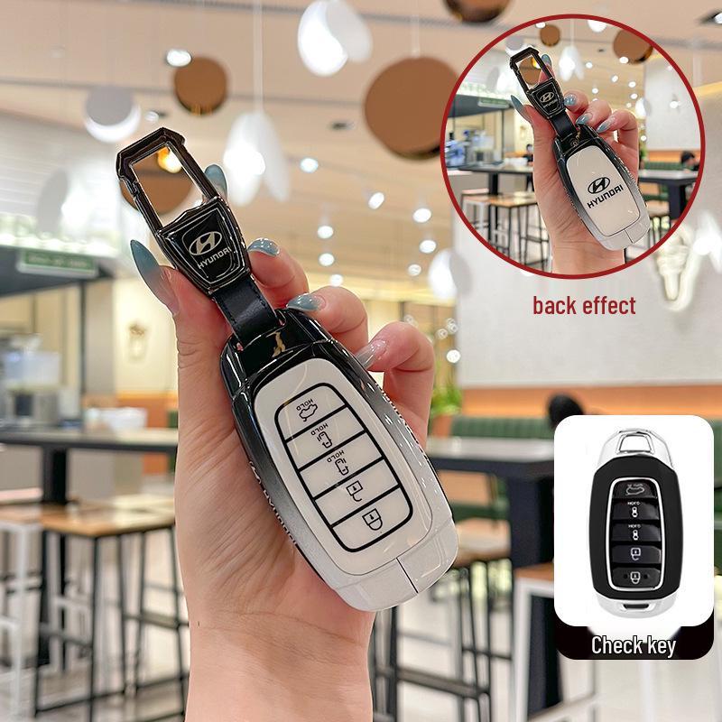 2021-2023 Hyundai CUSTO Key Case: Metal Car Key Buckle Shell