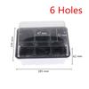 6/12 Grid Plastic Seedling Box Greenhouse Germination Kit Base Greenhouse Growth Tray Germination Box With Cover