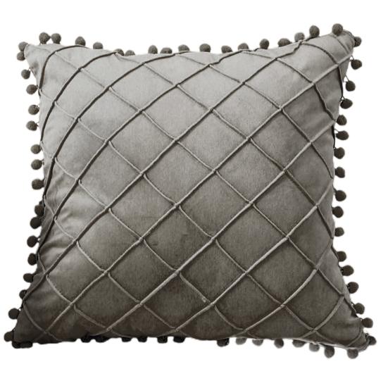 Dust-proof Nice-looking Pillow Cover Modern Delicate Workmanship Throw Pillowcase