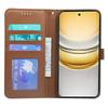 For Realme 14x 5G Wallet Case Magnetic Snap Leather Phone Cover with Strap