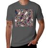 Colorful Tribal Feathers Print Vector Illustration Tshirt Work Outdoor Tshirt For Unisex
