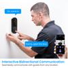 Wireless Video Doorbell Waterproof Smart Monitoring Doorbell Rechargeable Electronic Doorbell Camera for Home Safety Protection