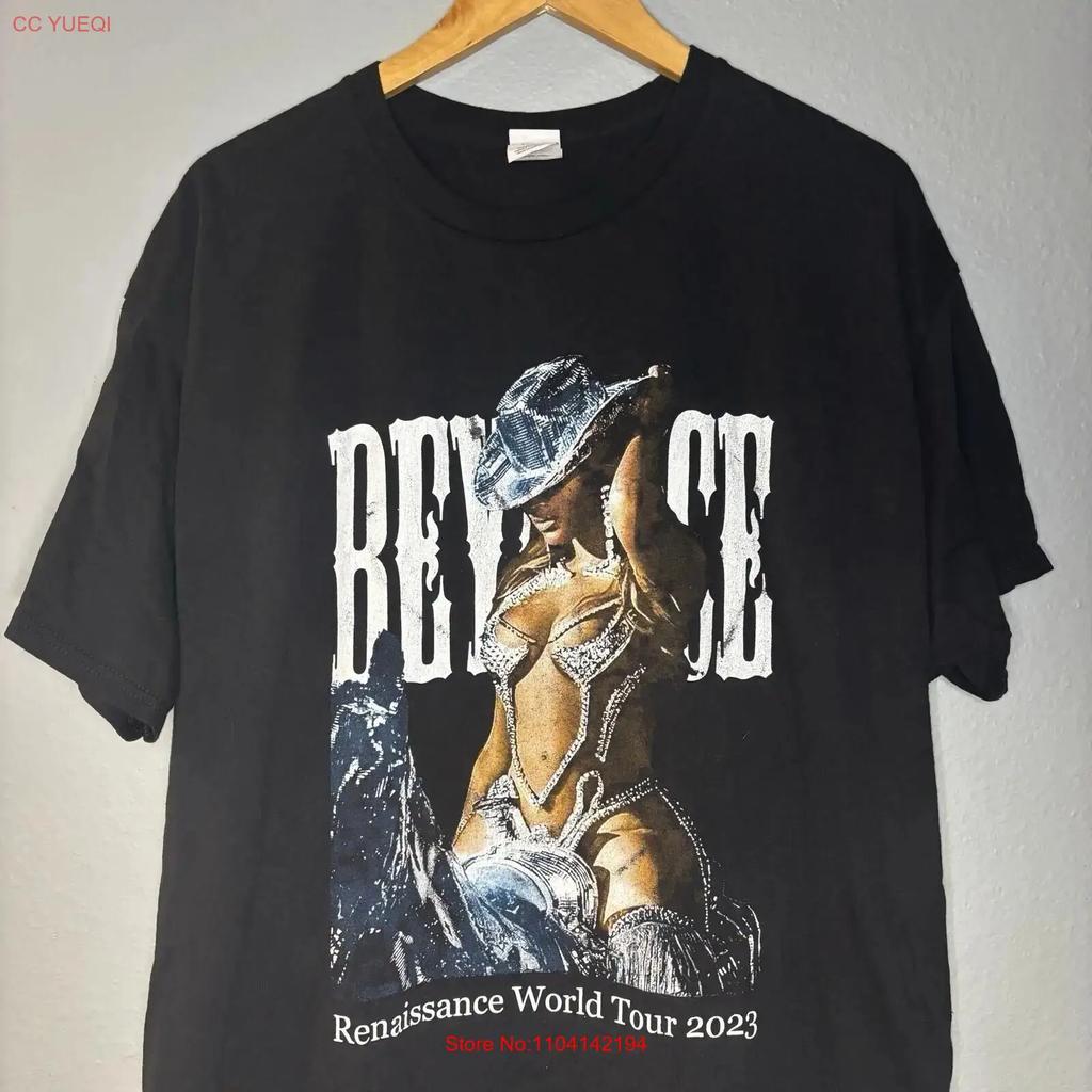 Beyonc Renaissance World Tour Disco Cowboy T shirt Reprint WA0082 vintage Washed Comfortable Versatile streetwear Stylish