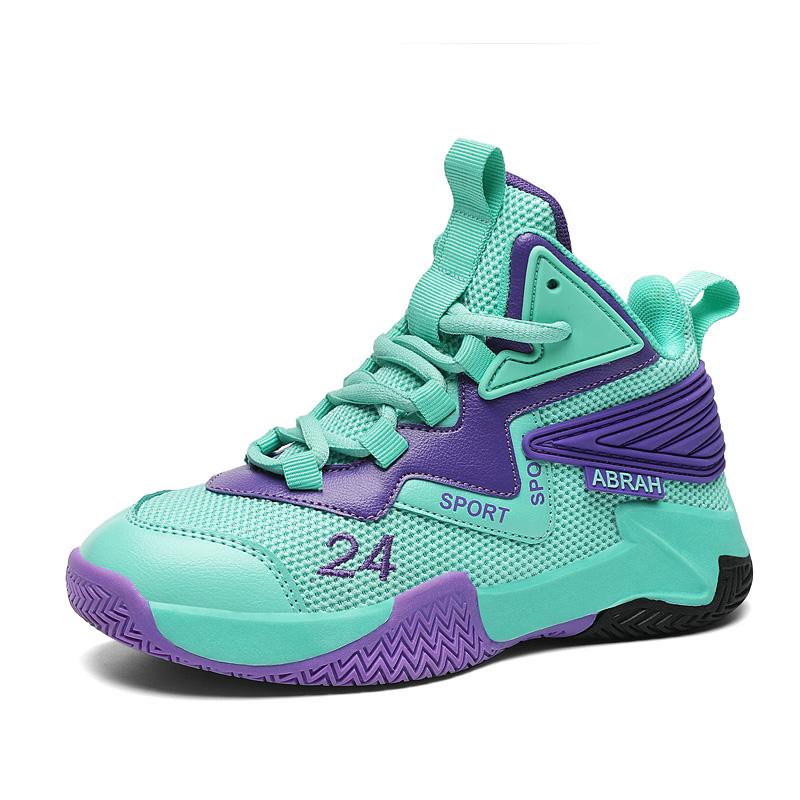 Boys' Wear-Resistant Basketball Training Shoes for Kids