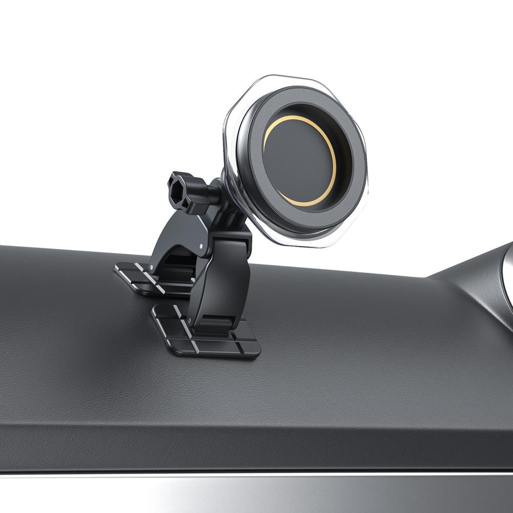 Auto Armaturenbrett Handyhalter mit faltbarem Ständer und magnetischer Halterung, entwickelt für sicheren Handygriff und Unterstützung für freihändiges Fahren
