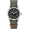 [Authorized Import][Hamilton] HAMILTON Watch, Official Warranty, Khaki Field Mechanical 38mm Analog Black Dial H69439931 Men's