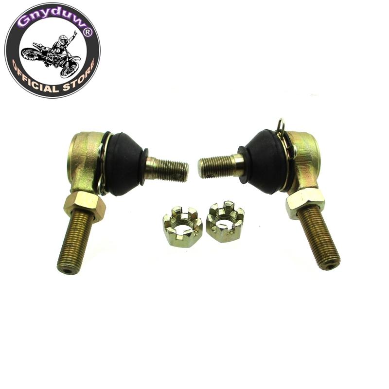 Gnyduw 12mm M12 Left Right Tie Rod Ends For Tomberlin Crossfire 150 Baja DN150 Go Kart Ball Joint 250 Sunl Kandi Dazon Parts