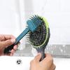 2-in-1 Hair Brush Cleaner Embedded Tools Hairbrush New Cleaner Rake  For Home Salon