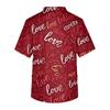 Men's Casual Short,Sleeved V,Neck Printed Front Pocket Top