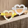 Heart-Shaped Cat Head Zircon Nipple Ring - European and American Fashion