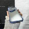 For Huawei Pura 90 Pro/90Pro Max 80 80Pro 80Ultra Case Luxury Electroplated  Transparent Frame Anti-yellowing Shockproof Cover