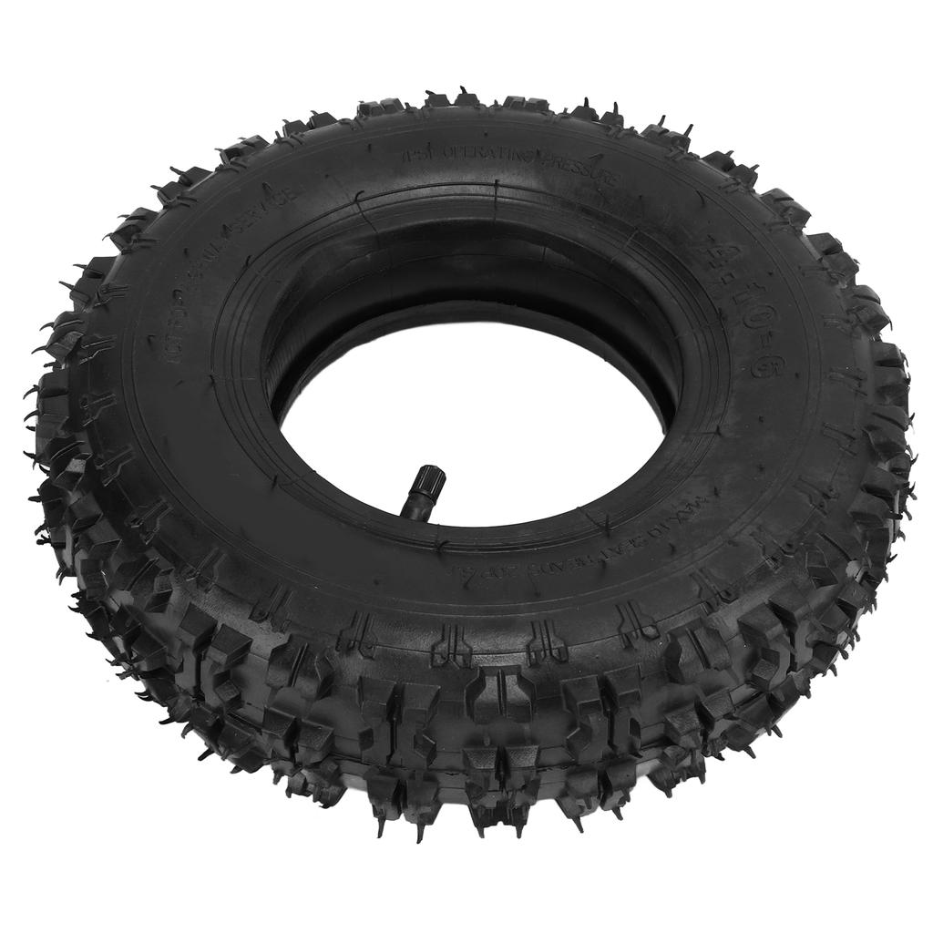 4.10‑6 Inner Tube Outer Tire Thicken Rubber Tire for ATV Go Kart Mini Quad 47cc 49cc Snow Motorcycle
