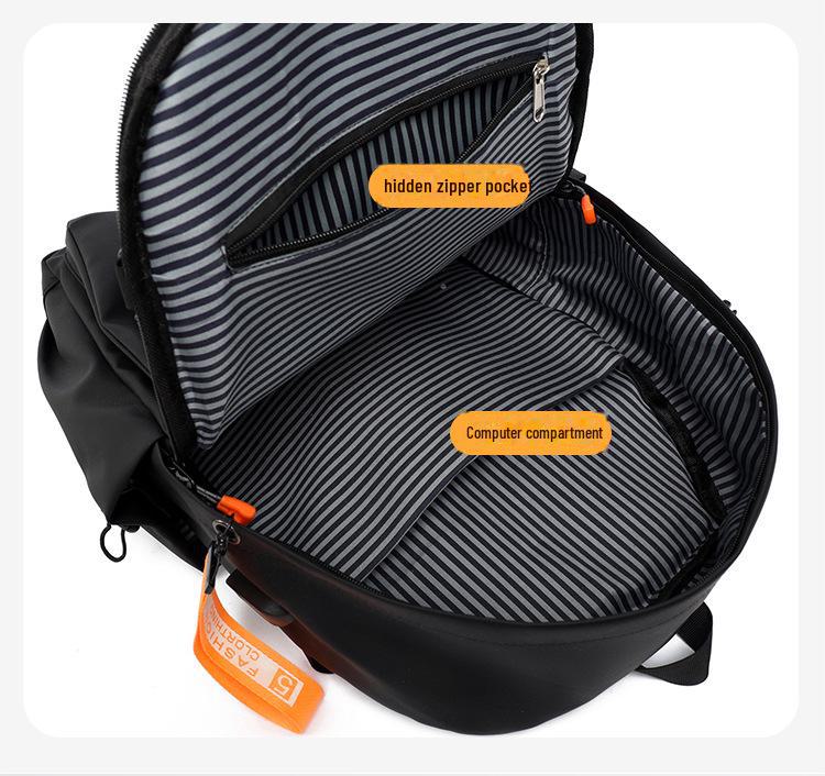 Stylový nylonový batoh pro žáky nižšího sekundárního vzdělávání - Velká kapacita, unisex, všestranný a ideální pro školu nebo běžné nošení