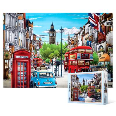 500 Piece Jigsaw Puzzle - A Peaceful Afternoon In London, Popular Korean Puzzle