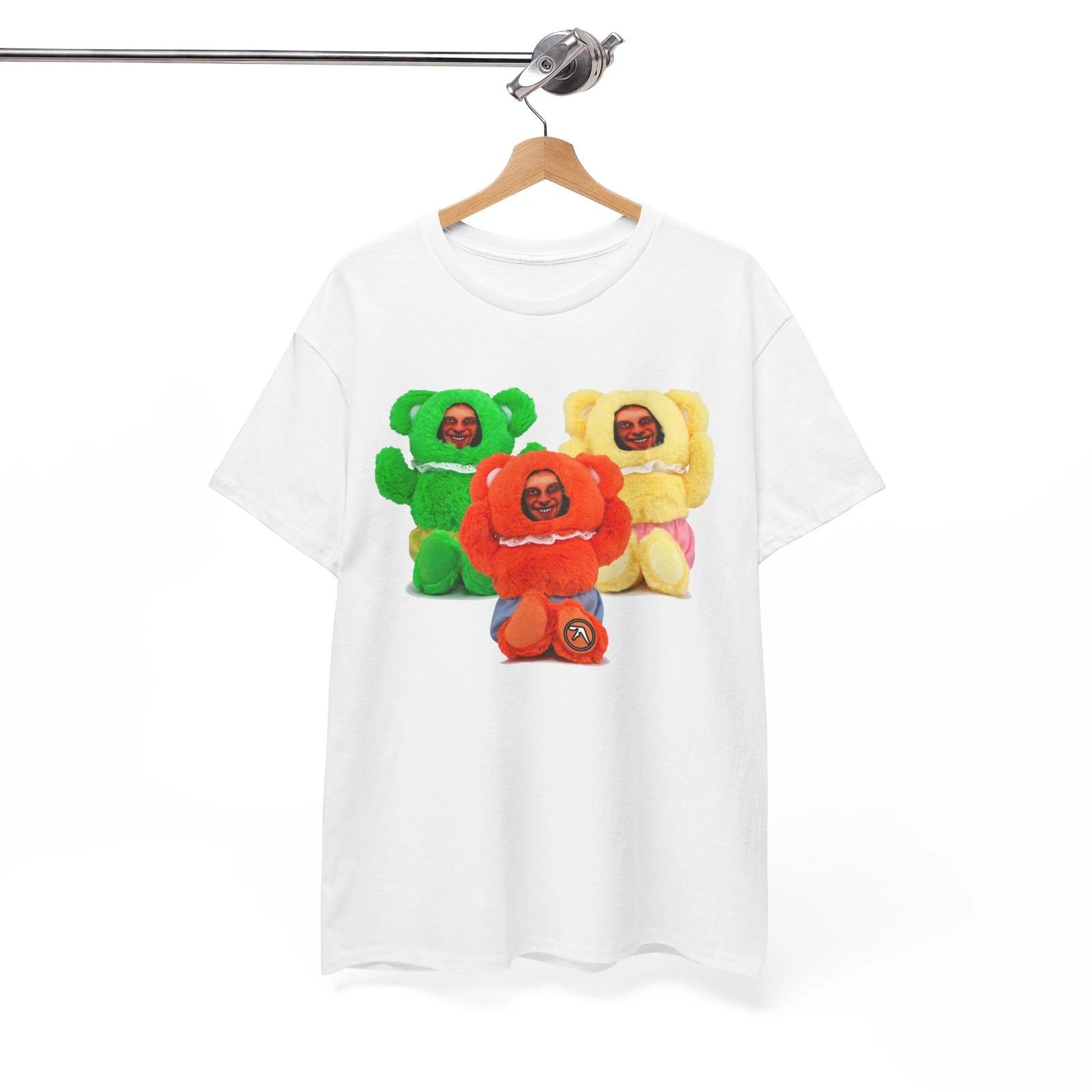 Aphex Twin T-Shirt - Teddy Bear Music Band Rock Roll Punk, Unisex Shirt S