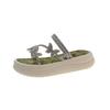 Wear Versatile Roman Sandals Women's Slippers Beach Shoes New Fairy French 2025 Summer Wind with Skirt Butterfly