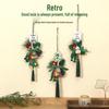 Dragon Boat Festival 2026 Hand-Woven Wanzi Knot Zongzi Pendant with Bell - New Home Decoration Ornament