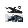Motorcycle Cruise Control Throttle Lock Assist Aluminum Wrist and Hand Grip Lock Clamp with Silicone Ring Protect Throttle Grip Throttle Control Syst