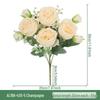 Retro Rose Artificial Flower Arrangement for Living Room & Dining Table Decoration